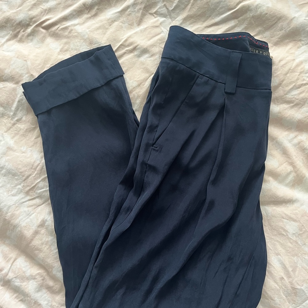 Alice + Olivia Silk Dress Pants - Size 2